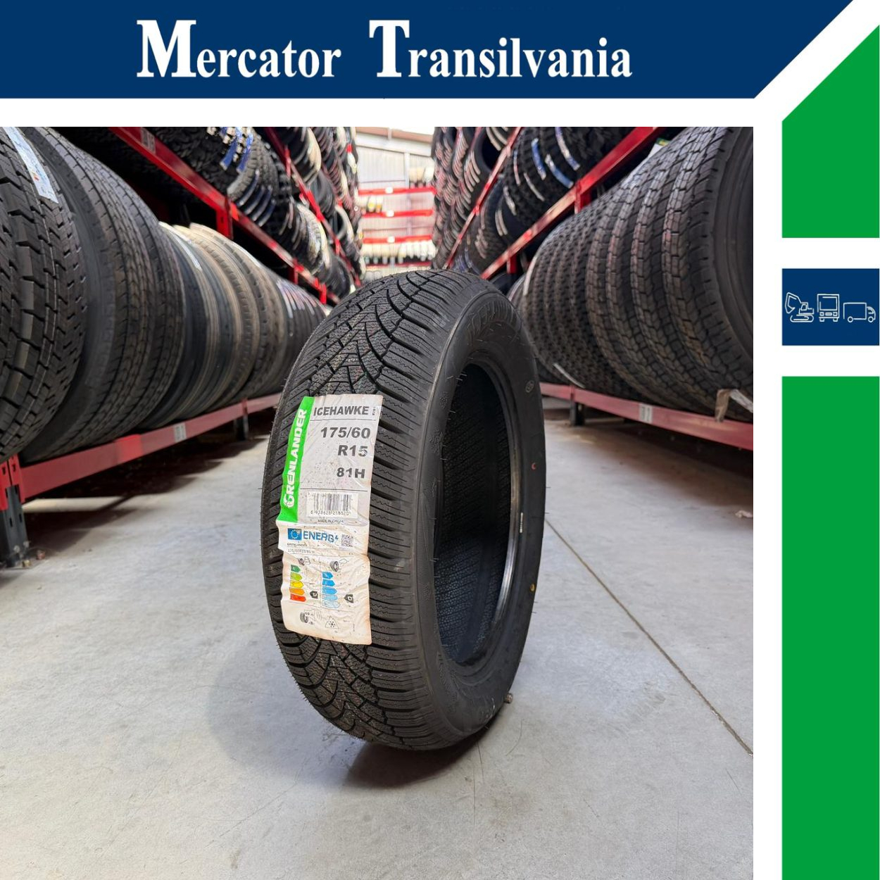 (NOUA) Grenlander Icehawke I 175/60R15-