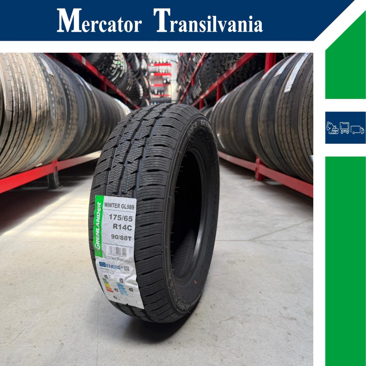 (NOUA) Grenlander Winter GL989 175/65R14C