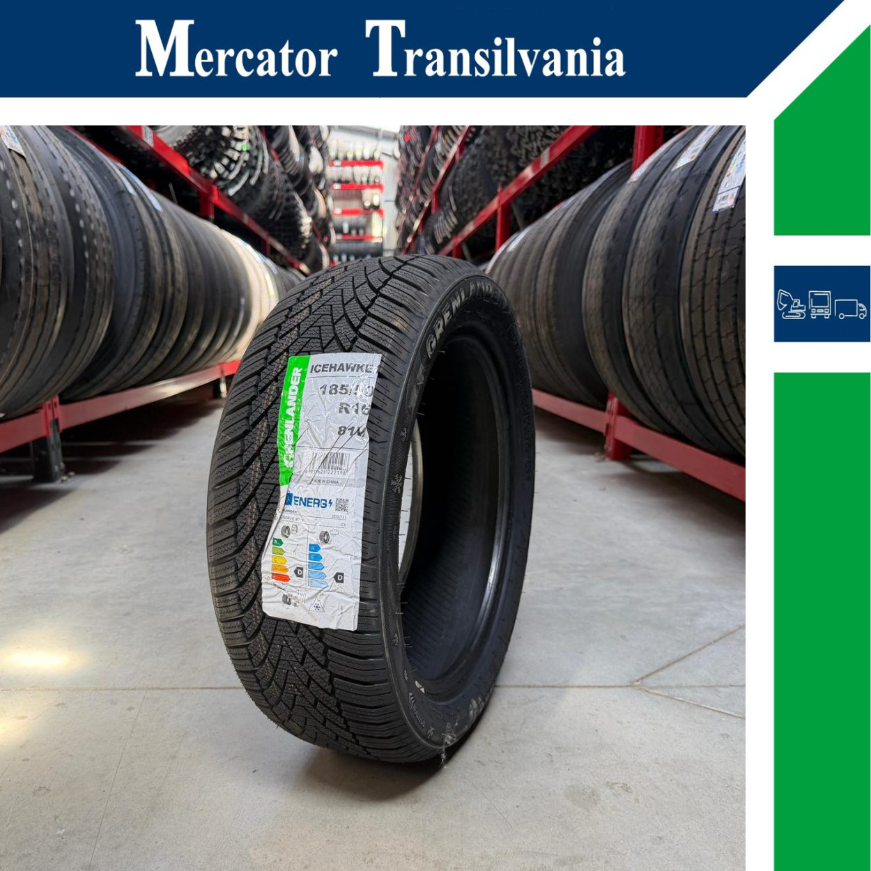 (NOUA) Grenlander Icehawke I 185/50R16-