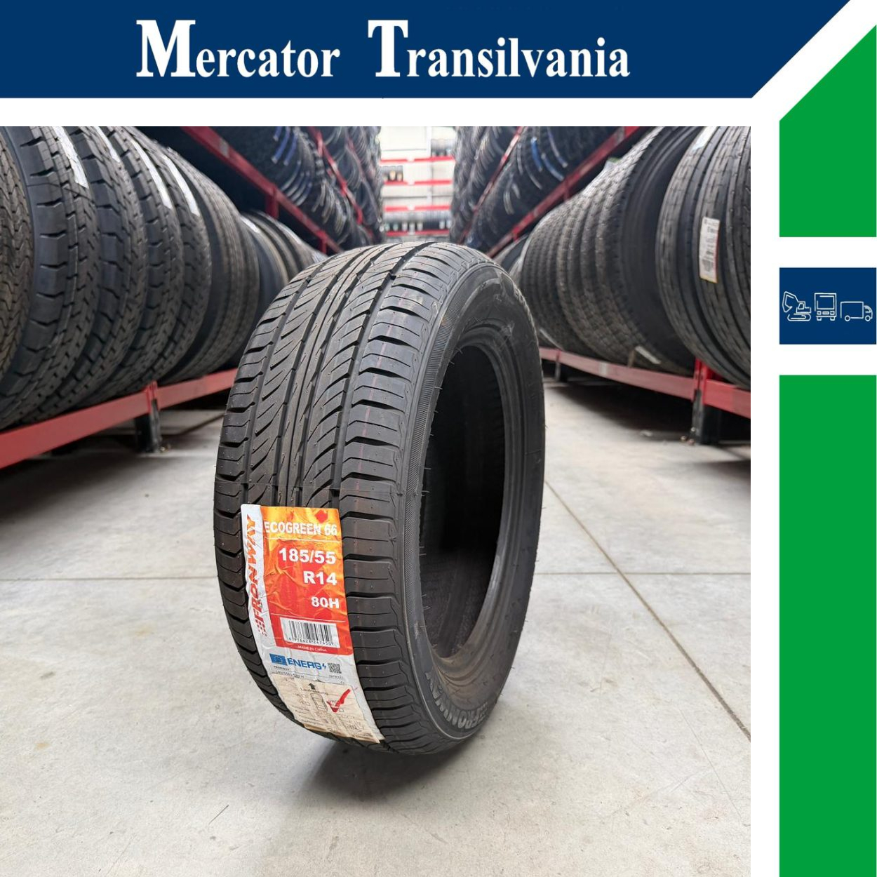 (NOUA) Fronway Ecogreen 66 185/55R14-