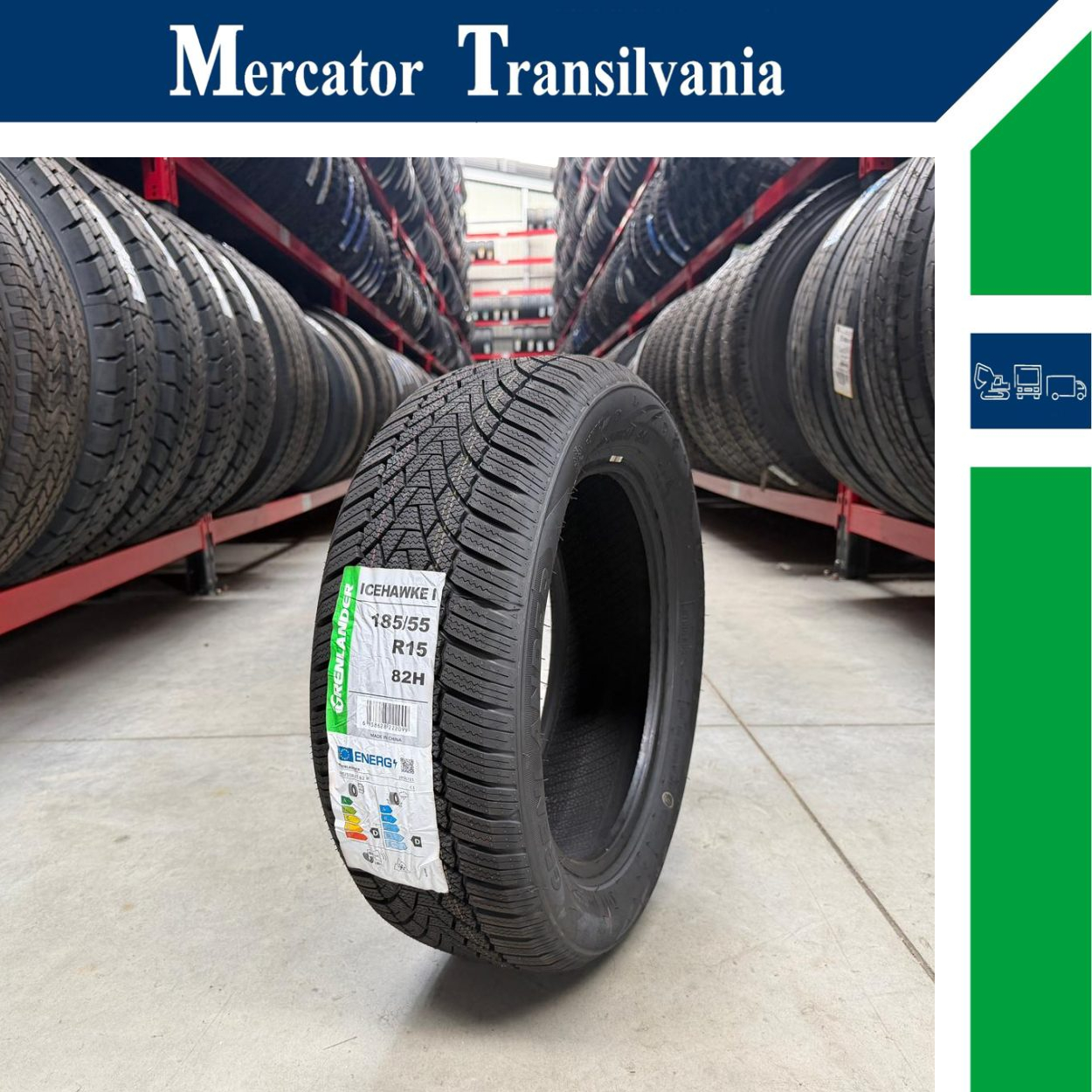 (NOUA) Grenlander Icehawke I 185/55R15-