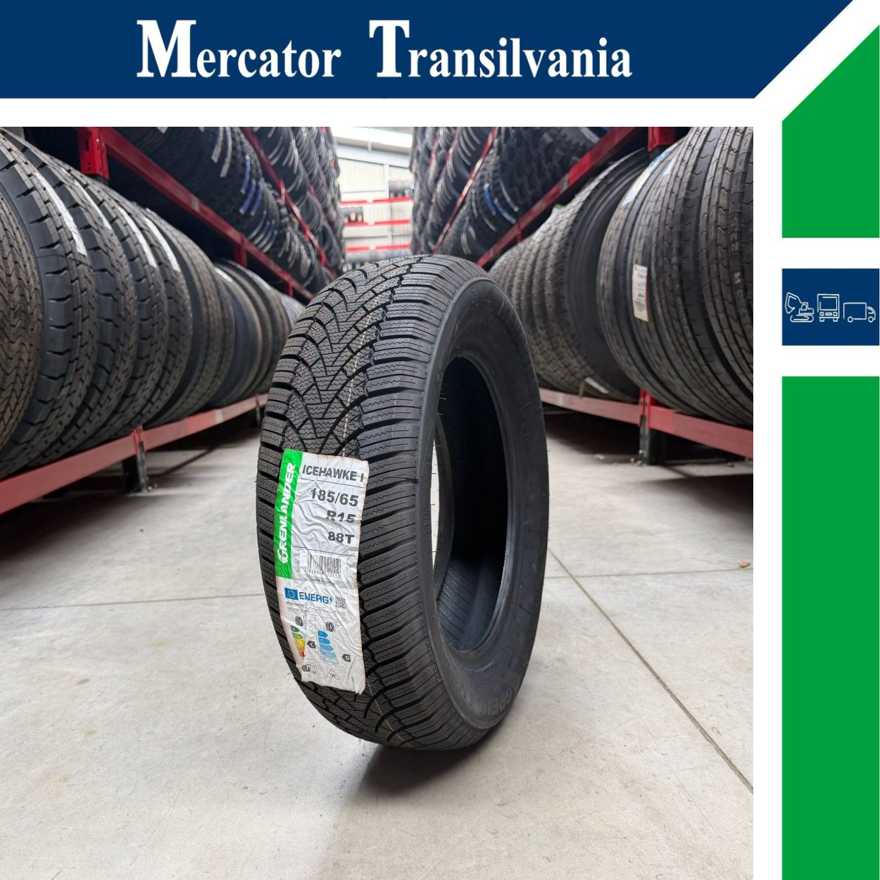 (NOUA) Grenlander Icehawke I 185/65R15-