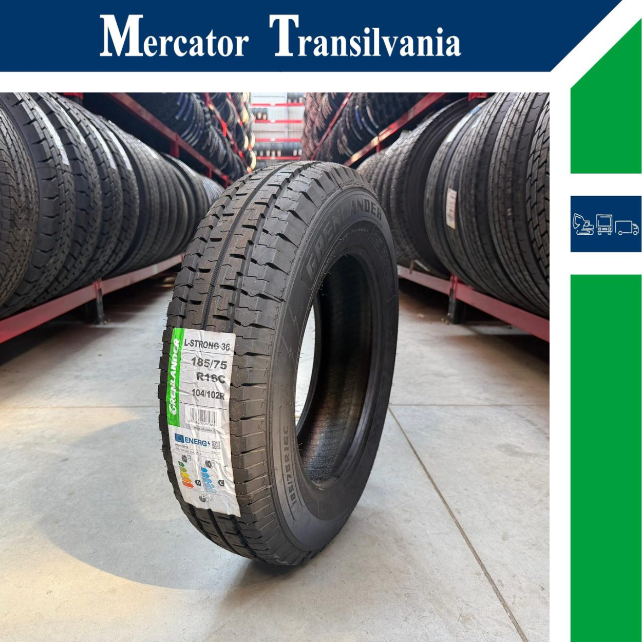 (NOUA) Grenlander L-Strong 36 185/75R16C