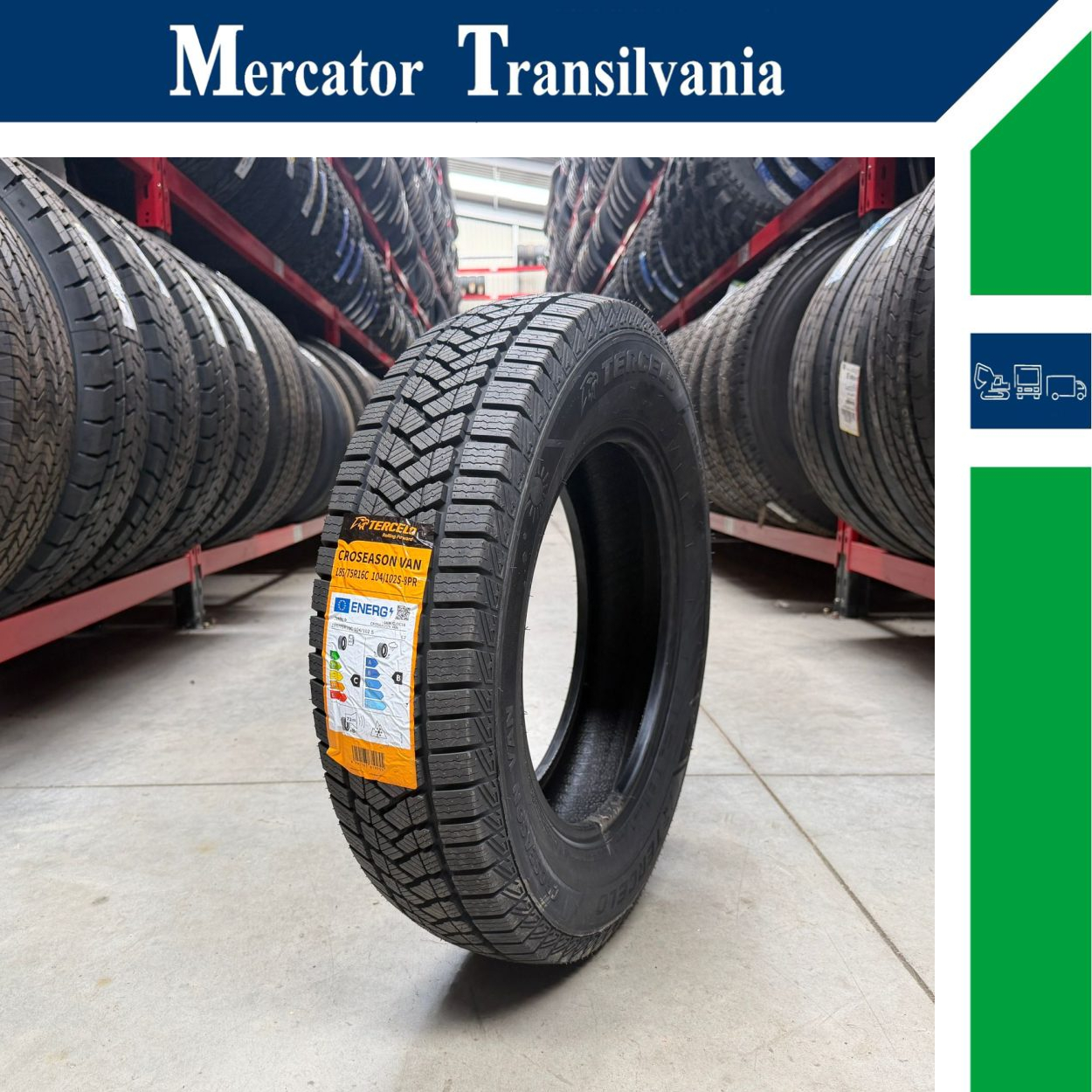 (NOUA) Tercelo Croseason Van 185/75R16C