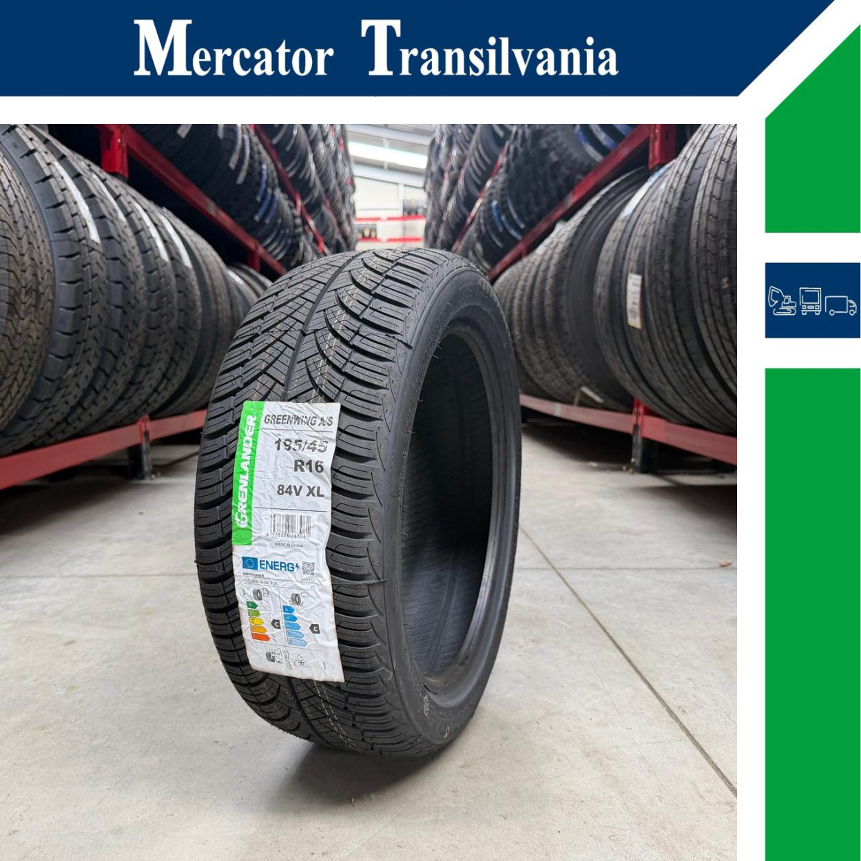(NOUA) Grenlander Greenwing A/S 195/45R16-