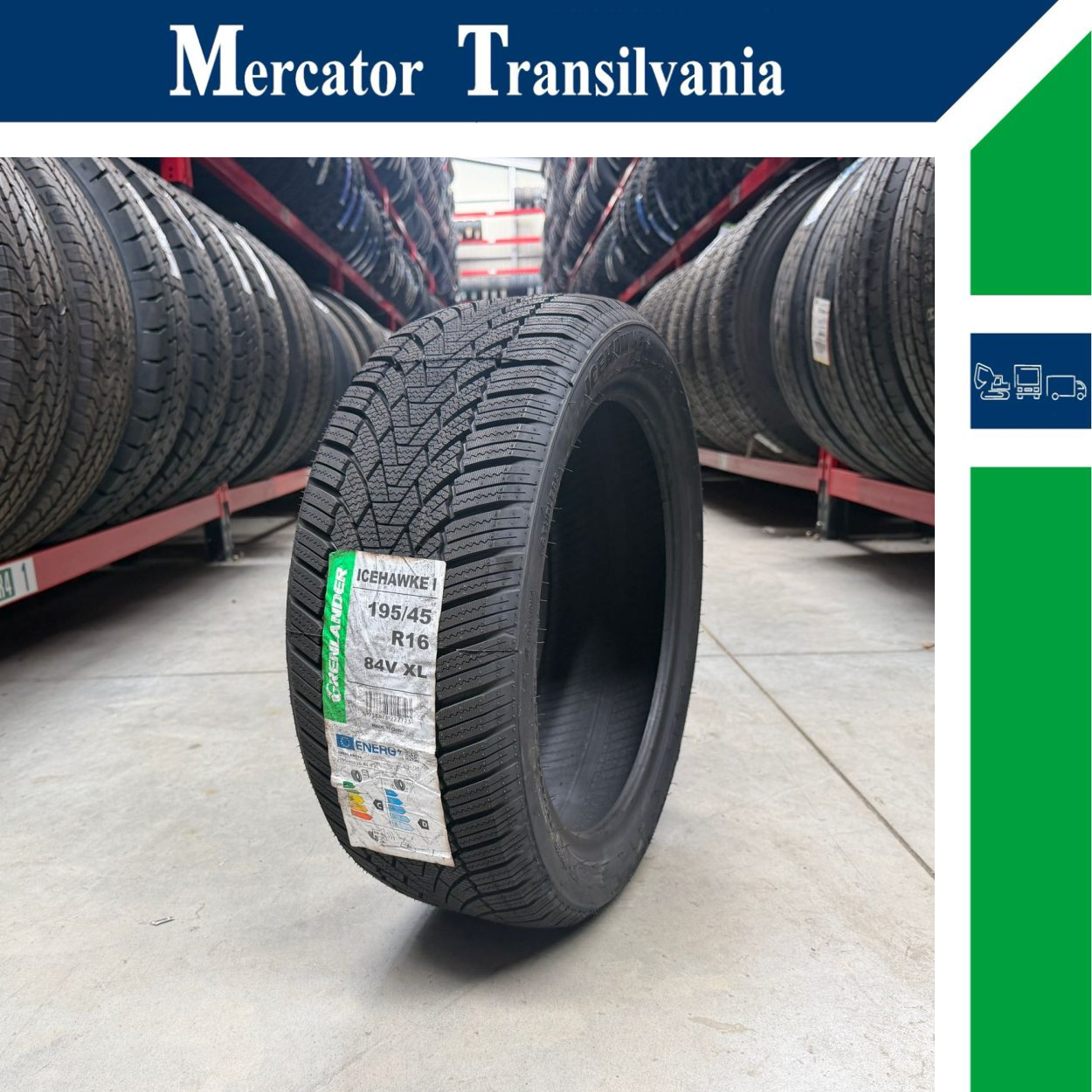 (NOUA) Grenlander Icehawke I 195/45R16-