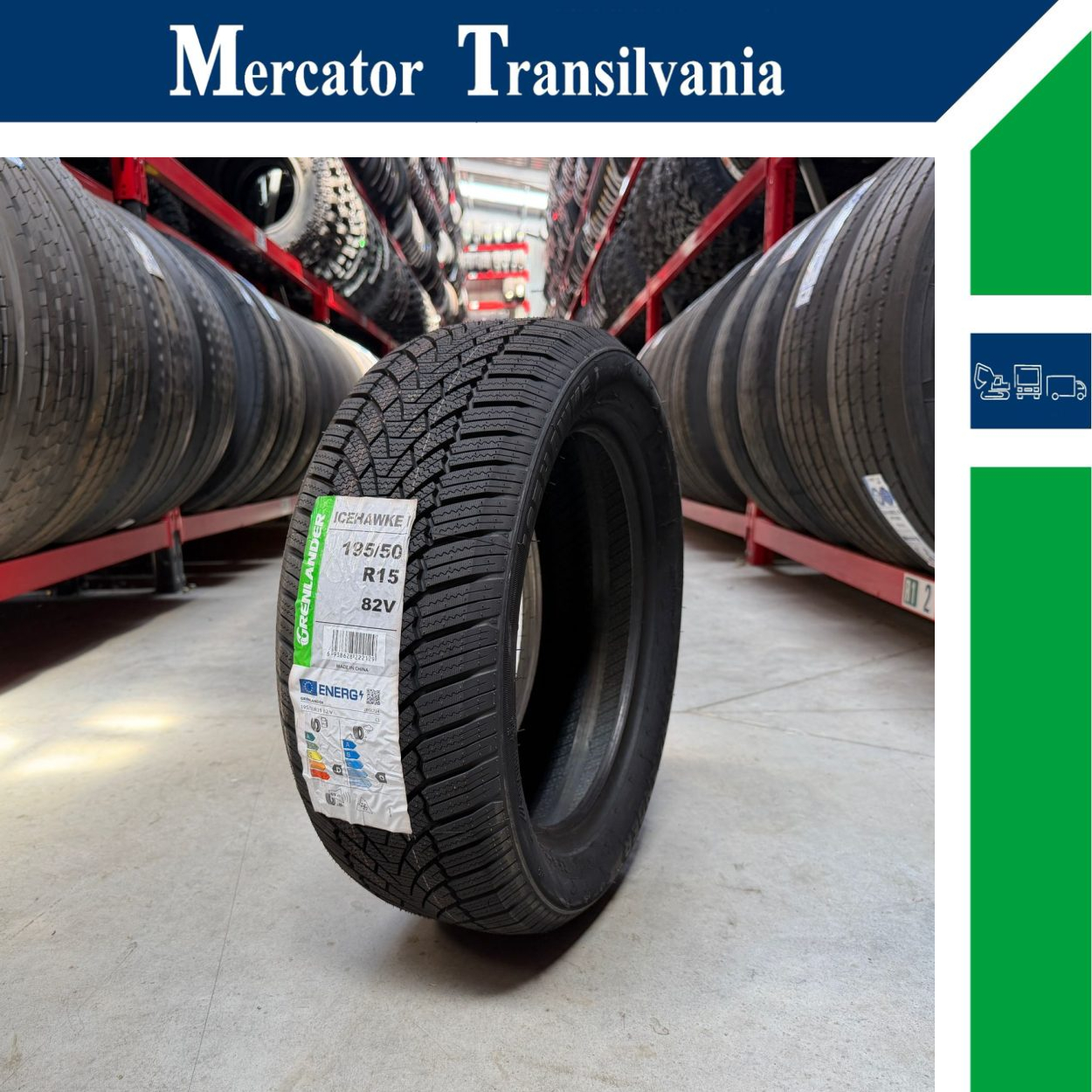 (NOUA) Grenlander Icehawke I 195/50R15-