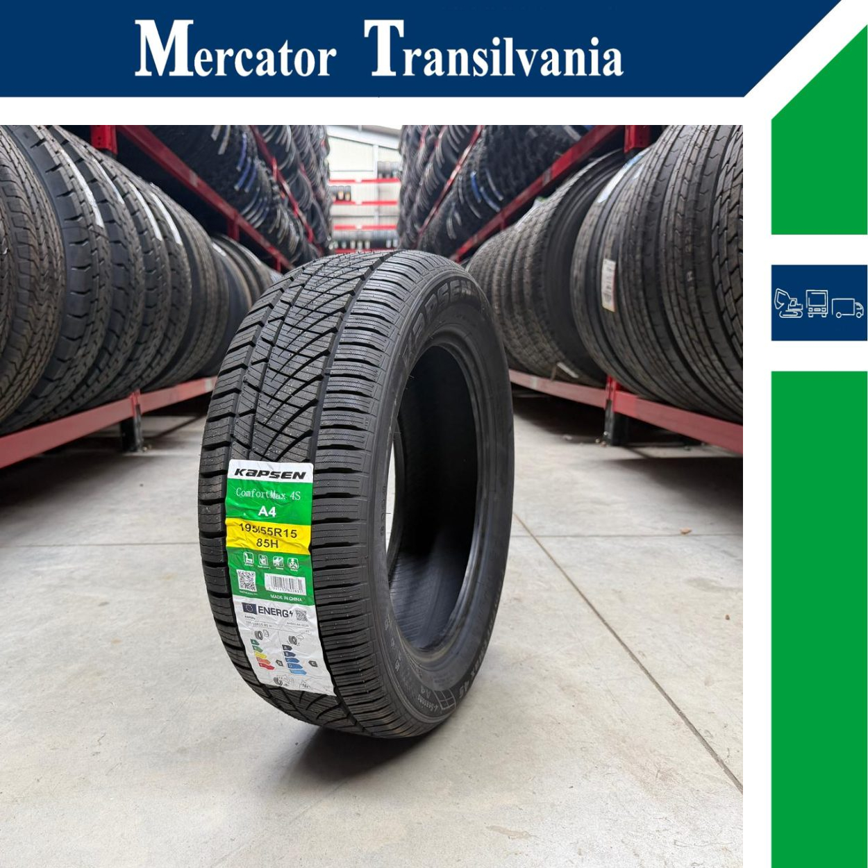 (NOUA) Kapsen A4 195/55R15-