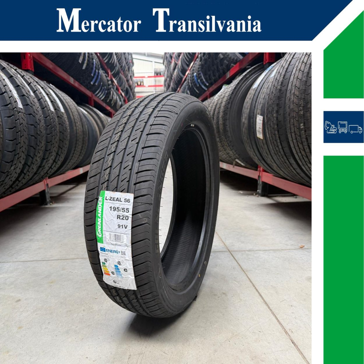 (NOUA) Grenlander L-Zeal 56 195/55R20-