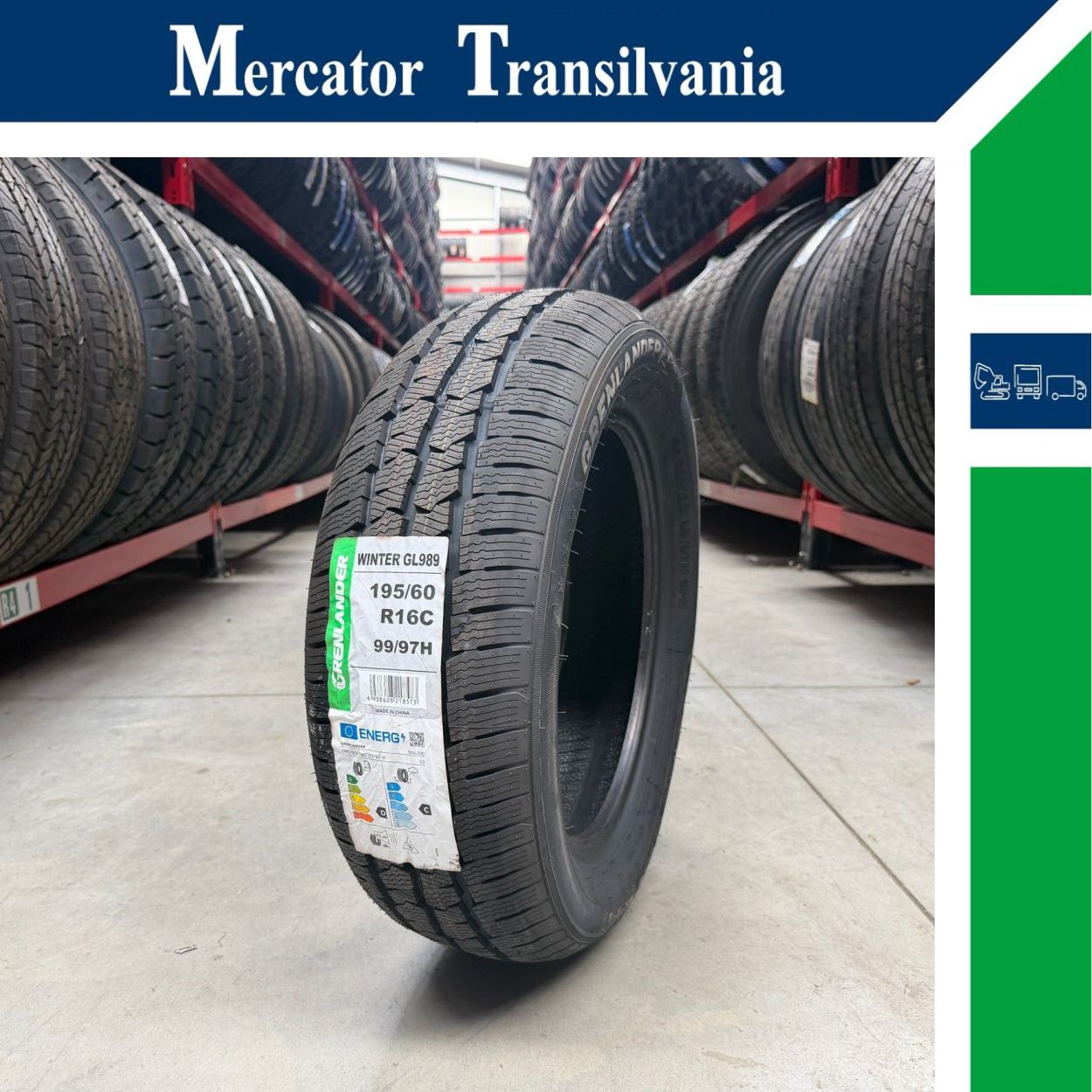 (NOUA) Grenlander Winter GL989 195/60R16C