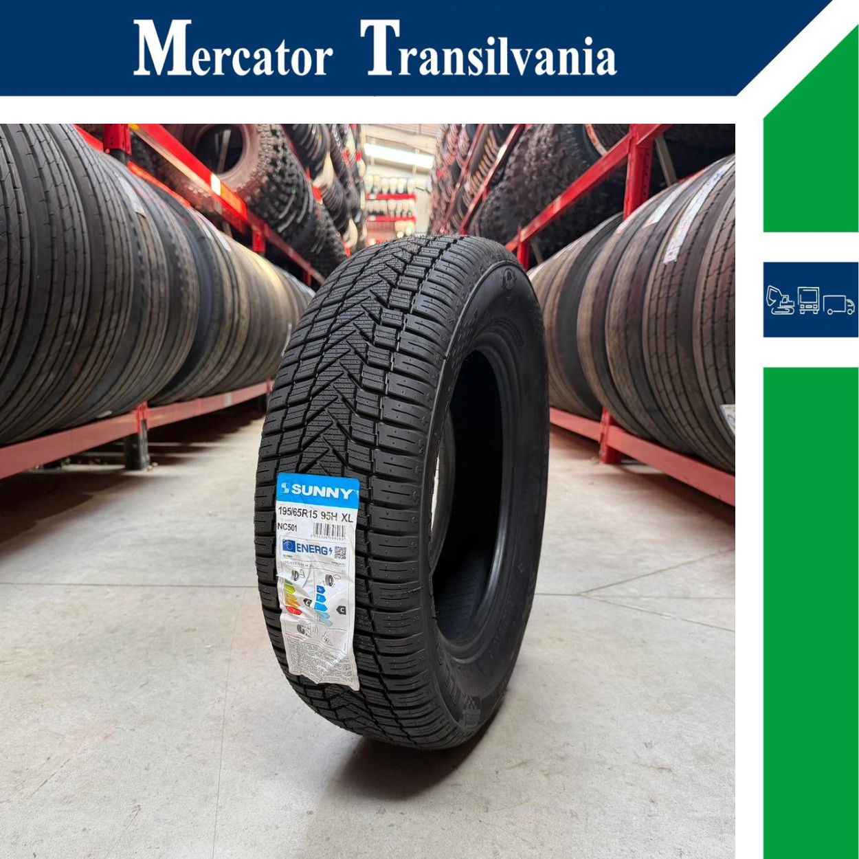 (NOUA) Sunny NC501 195/65R15-
