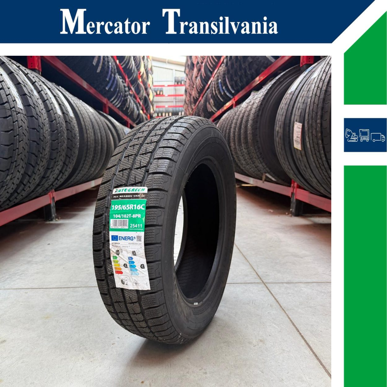(NOUA) Autogreen VAN A S7 195/65R16C