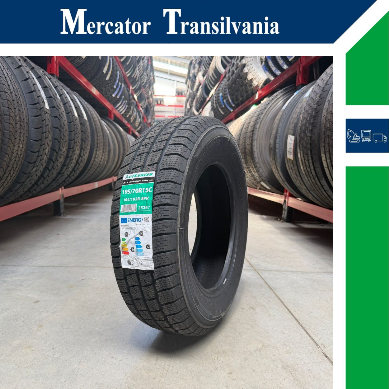 (NOUA) Autogreen Van AS7 195/70R15C