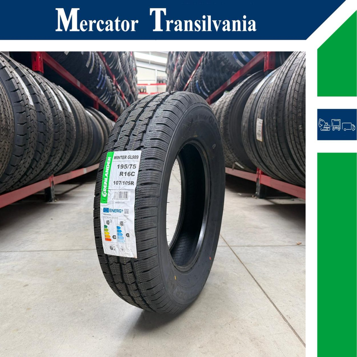 (NOUA) Grenlander Winter GL989 195/75R16C