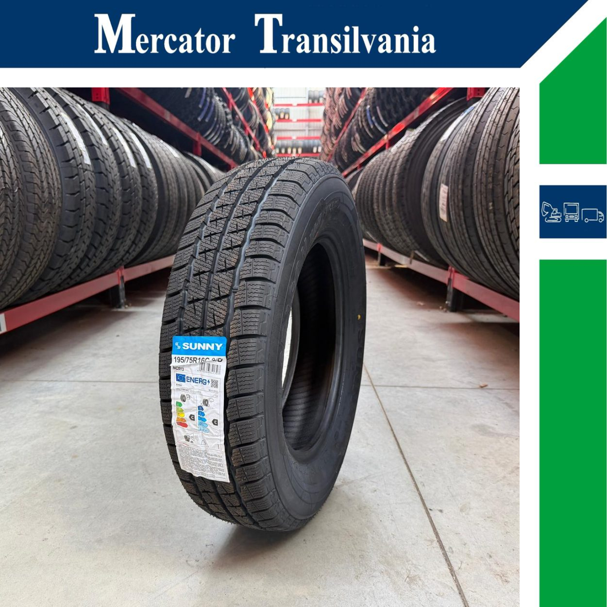 (NOUA) Sunny NC513 195/75R16C