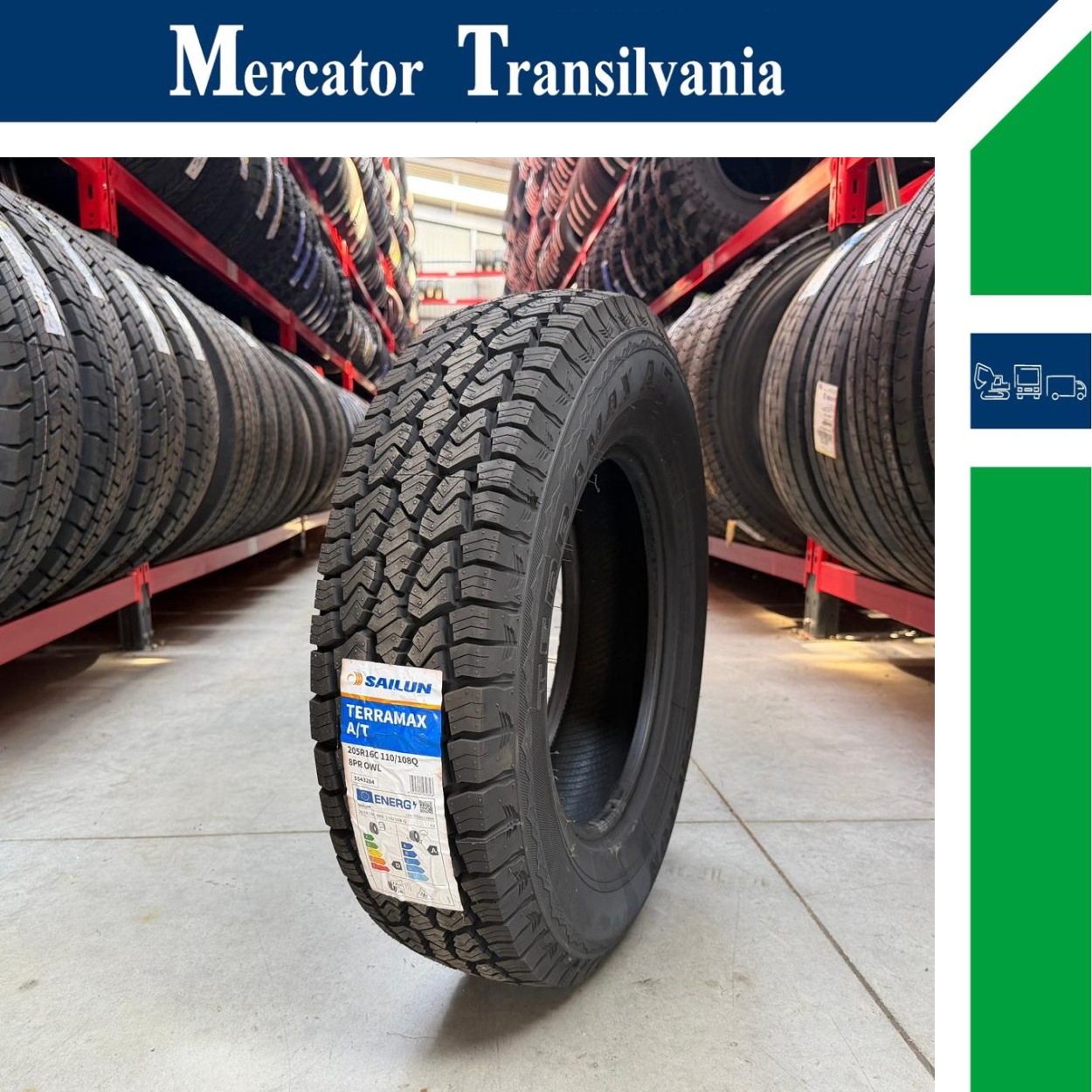 (NOUA) Sailun Terramax A/T 205-R16C
