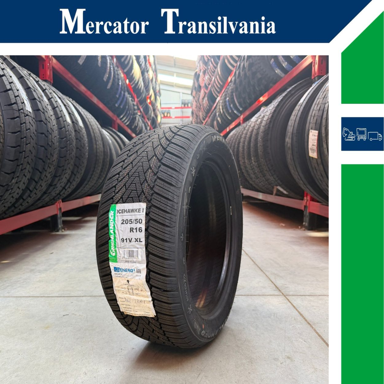 (NOUA) Grenlander Icehawke I 205/50R16-