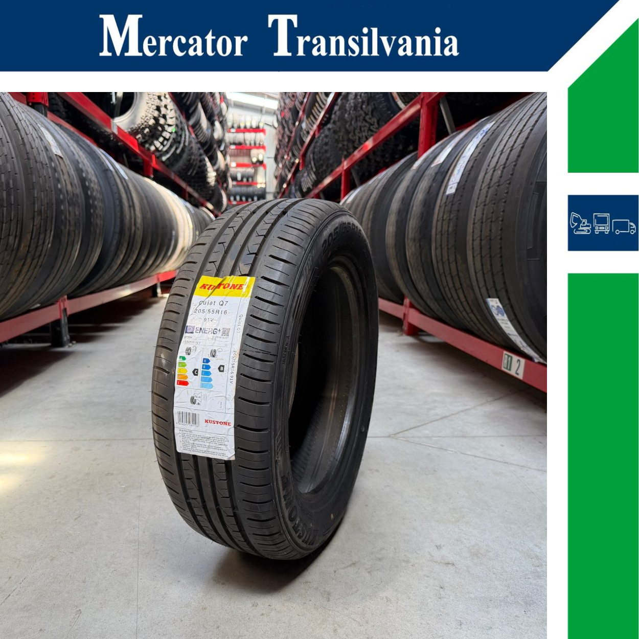 (NOUA) Kustone Quiet Q7 205/55R16-