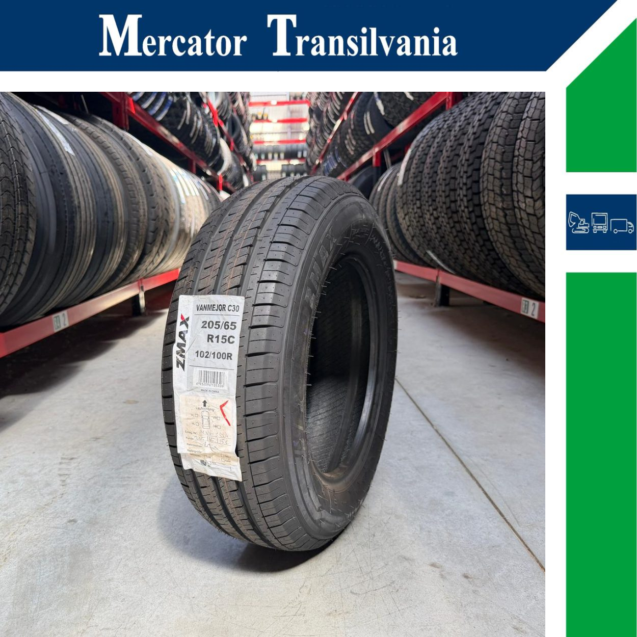 (NOUA) Zmax Vanmejor C30 205/65R15C