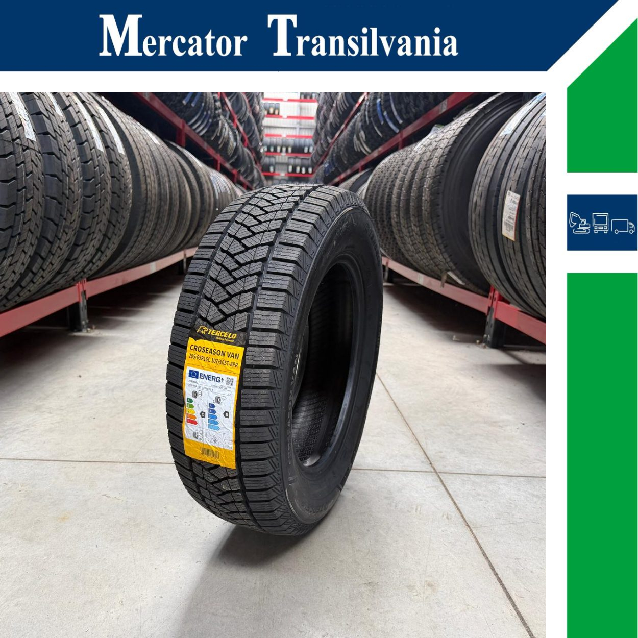 (NOUA) Tercelo Croseason Van 205/65R16C