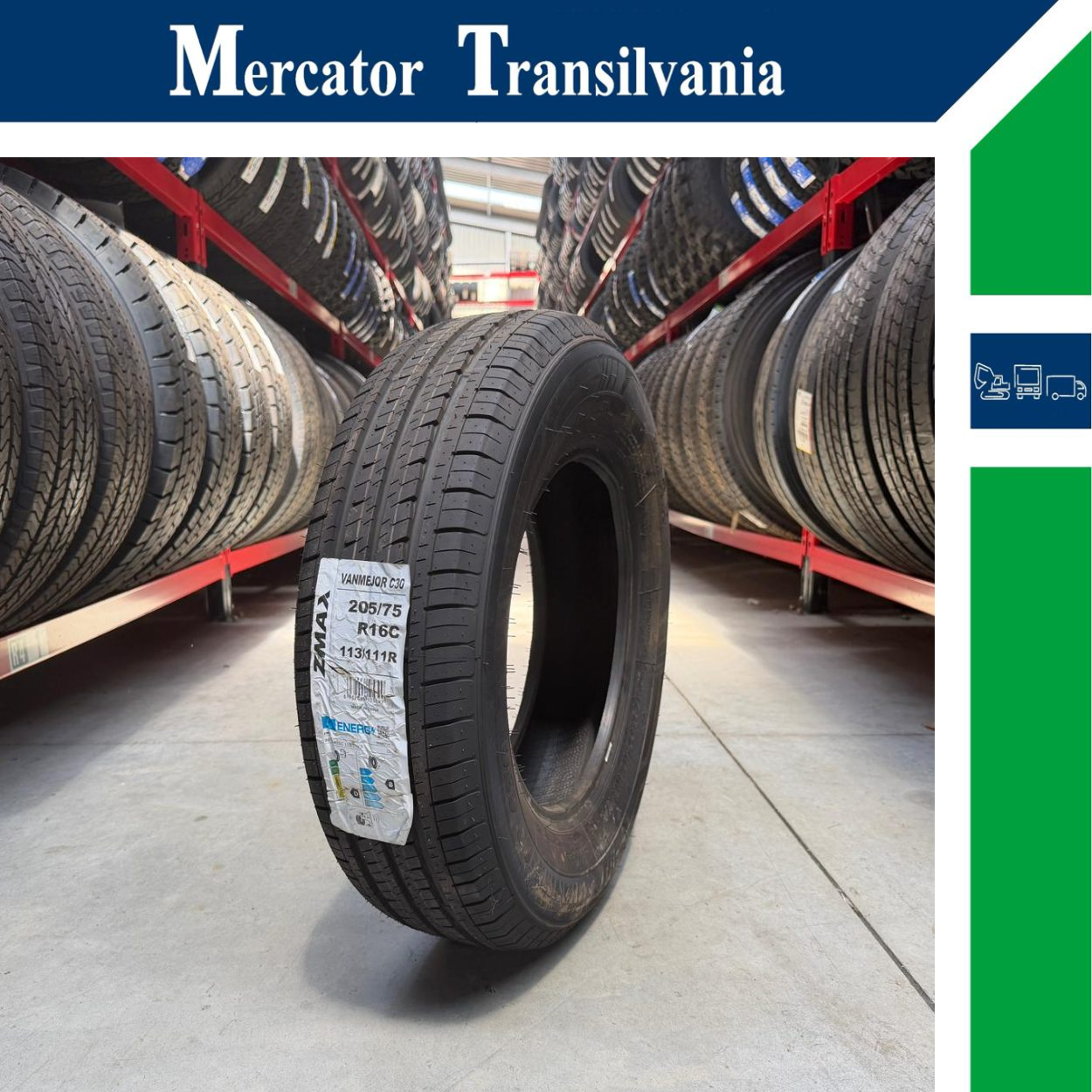 (NOUA) Zmax Vanmejor C30 205/75R16C