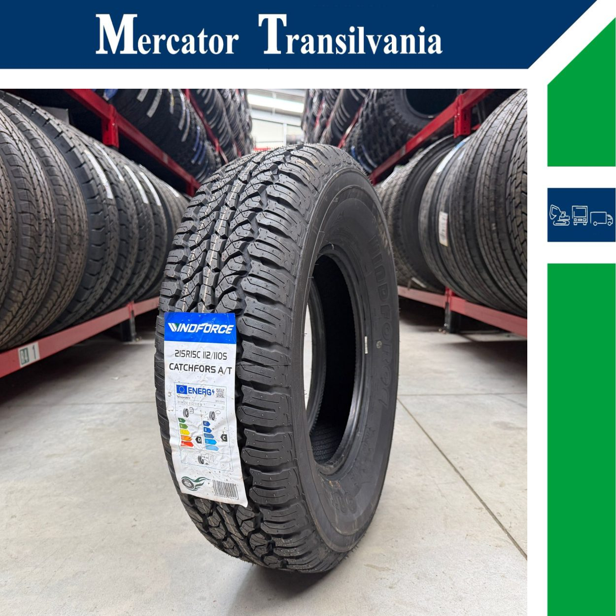 (NOUA) Windforce Catchfors A/T 215R15-