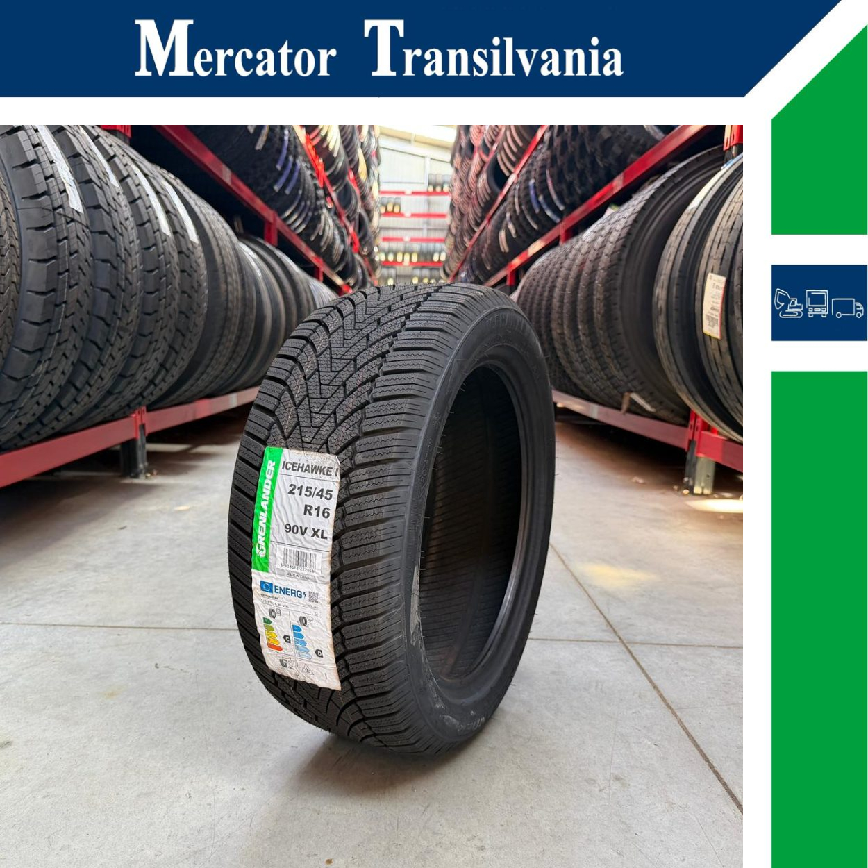 (NOUA) Grenlander Icehawke I 215/45R16-