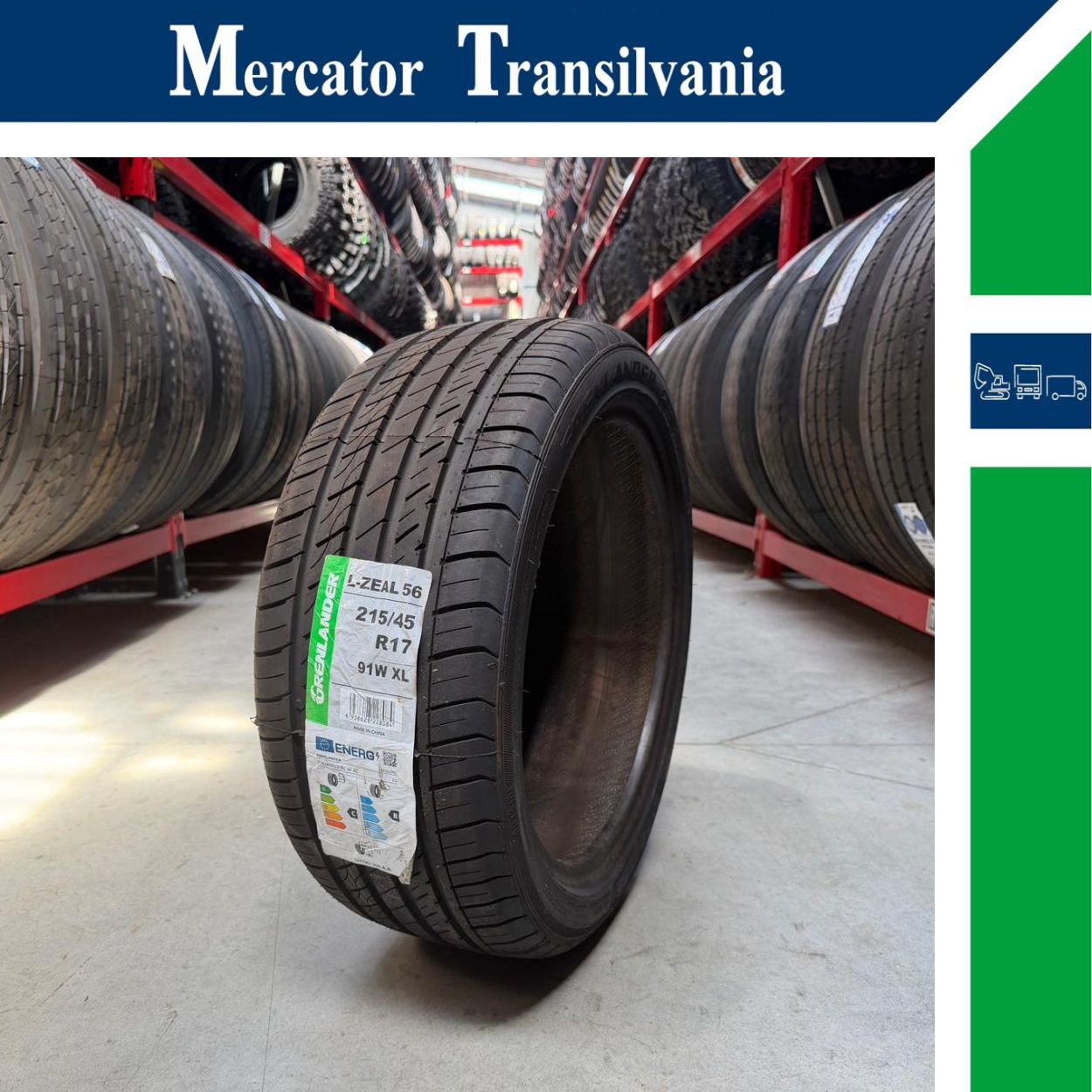 (NOUA) Grenlander L-Zeal 56 215/45R17-