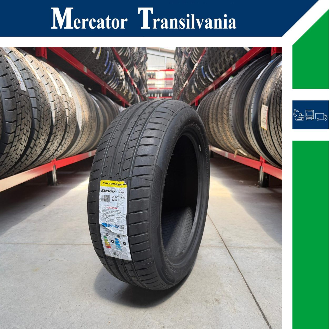 (NOUA) Blackarrow P15 215/55R17-