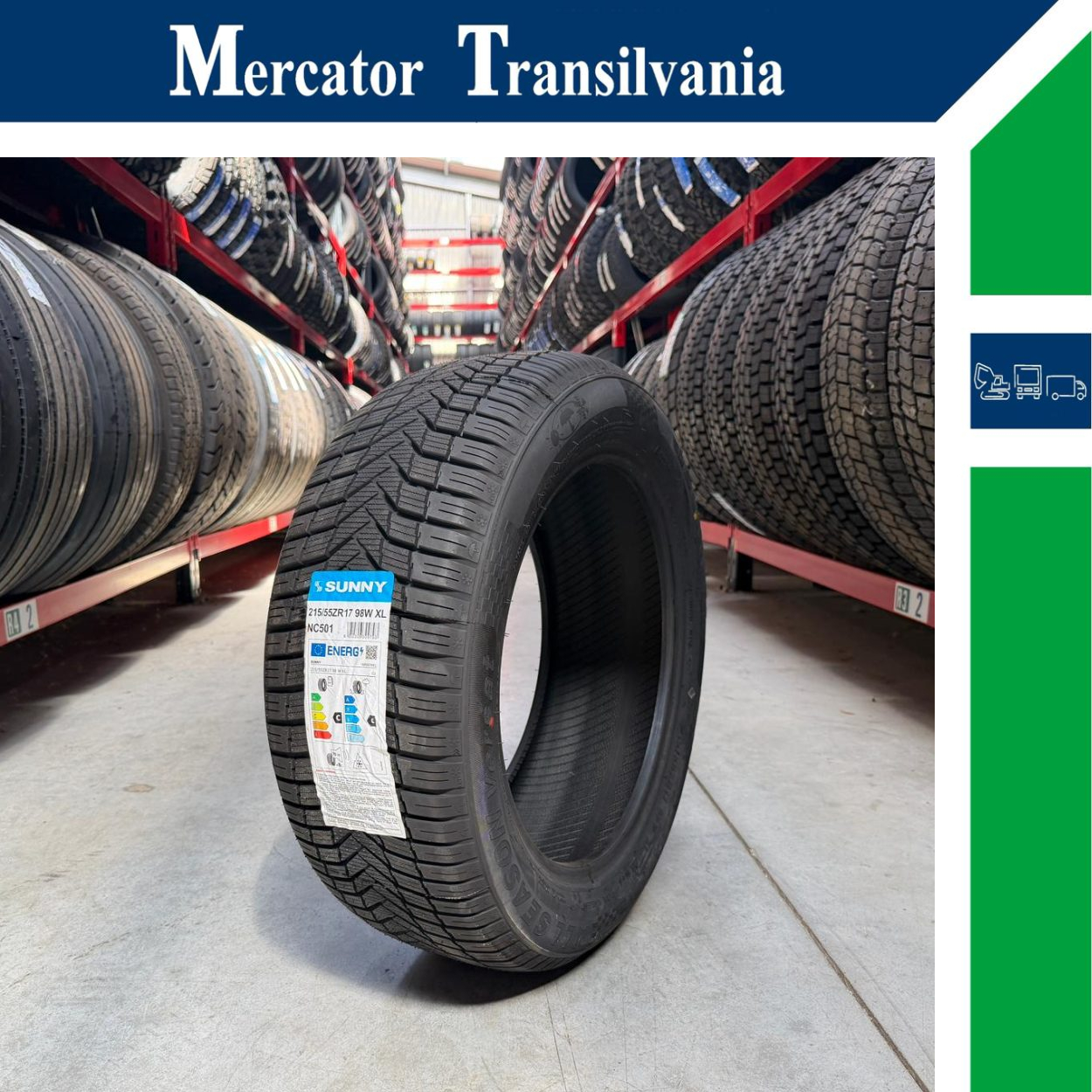 (NOUA) Sunny NC501 215/55R17-