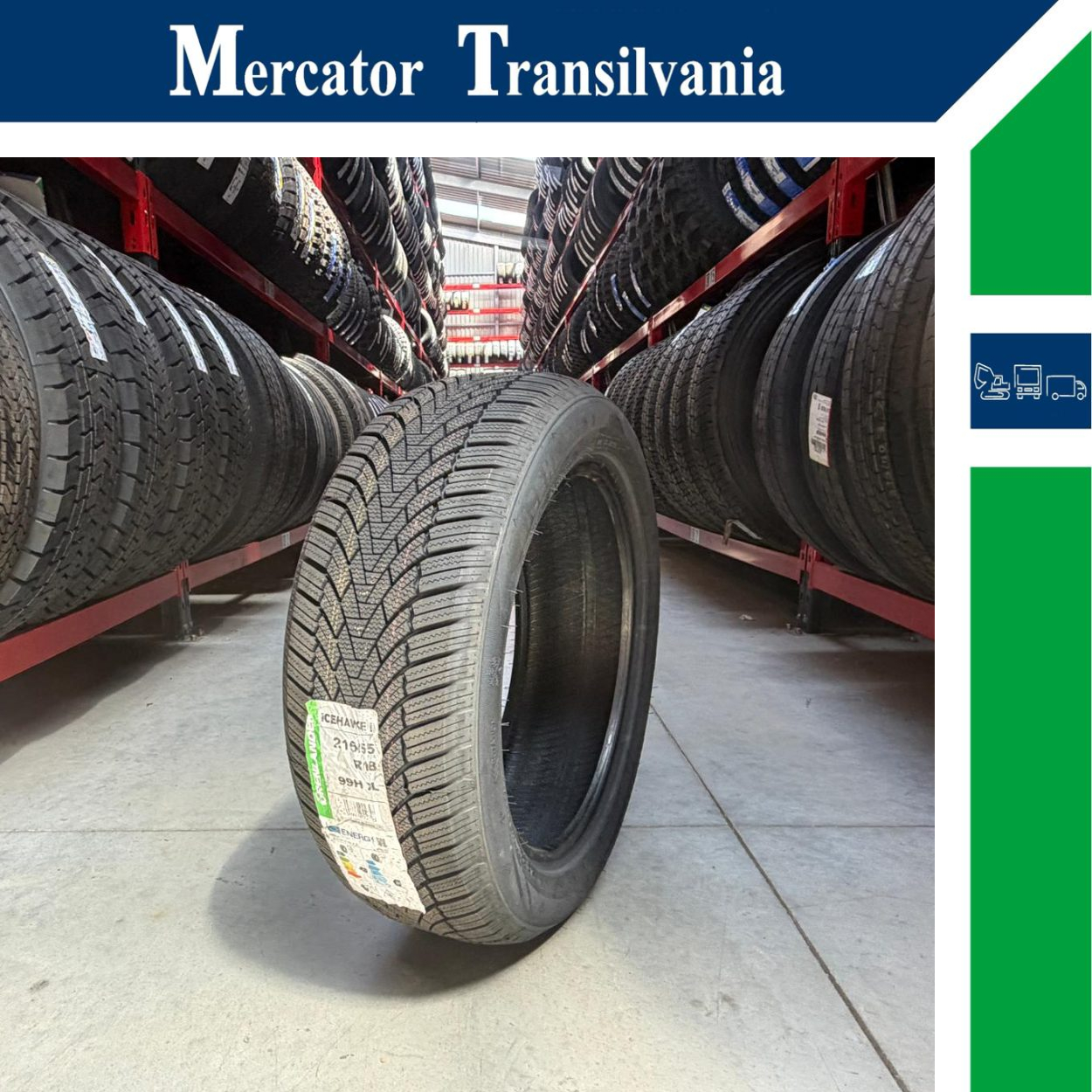 (NOUA) Grenlander Icehawke I 215/55R18-