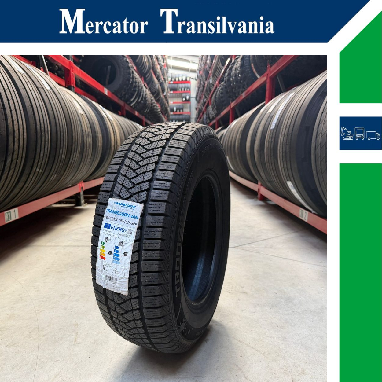 (NOUA) Transmate Transeason Van 215/70R15C