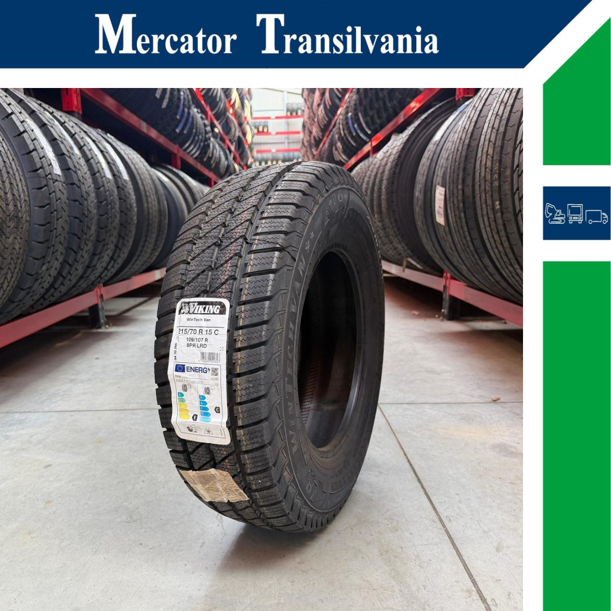(NOUA) Viking Wintech Van 215/70R15C