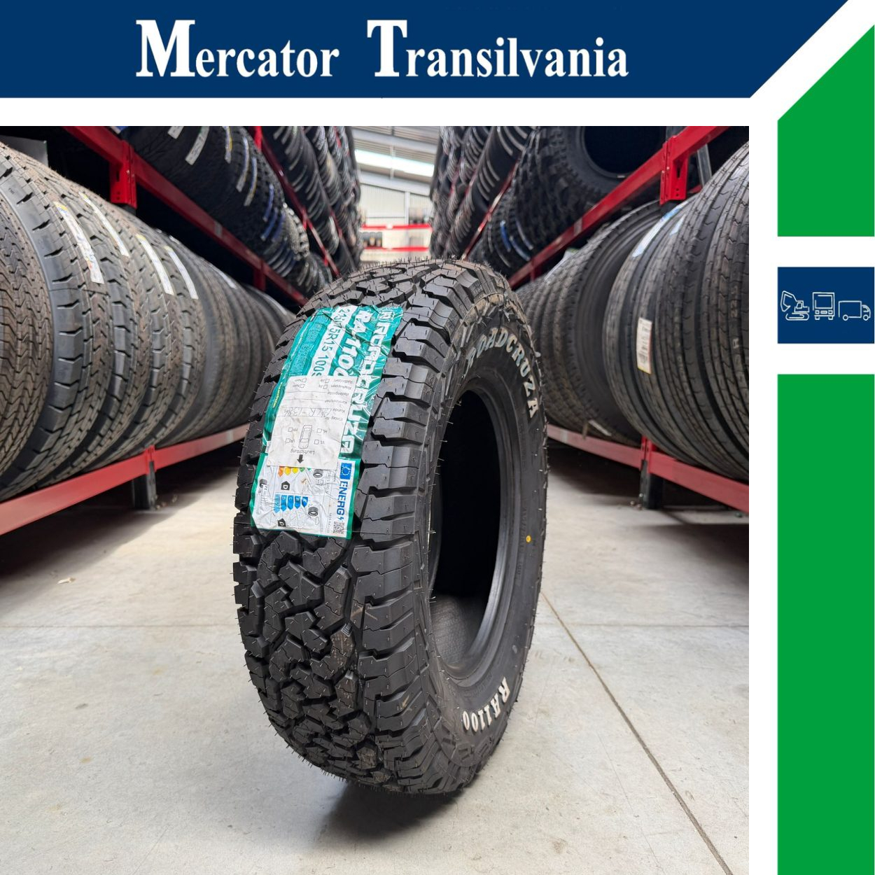 (NOUA) Roadcruza RA-1100 (Model BFGoodrich) 215/75R15-