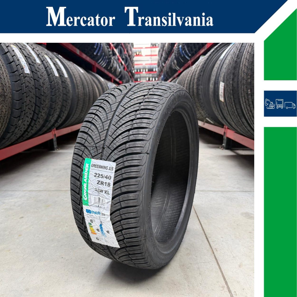 (NOUA) Grenlander Greenwing A/S 225/40R18-