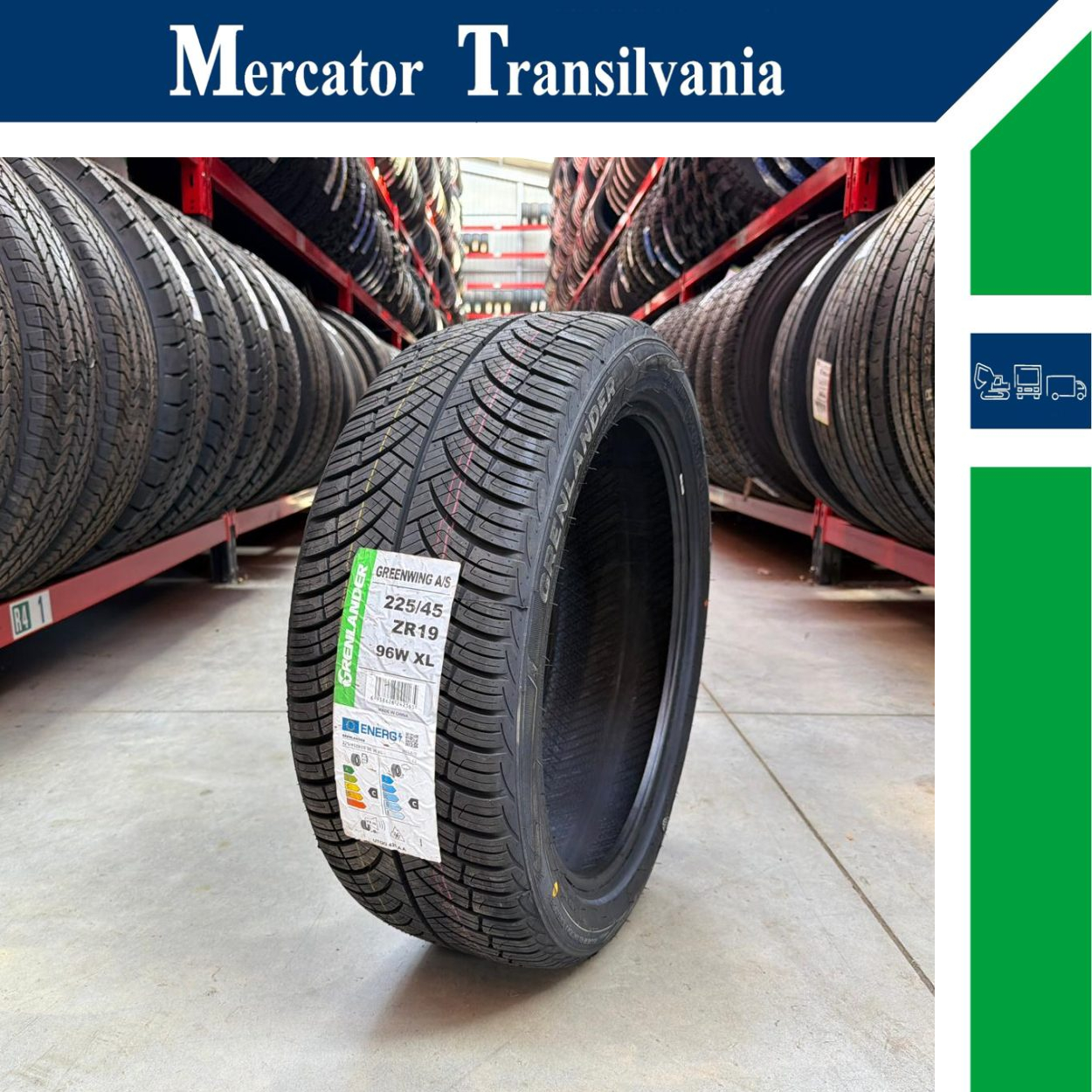 (NOUA) Grenlander Greenwing A/S 225/45R19-