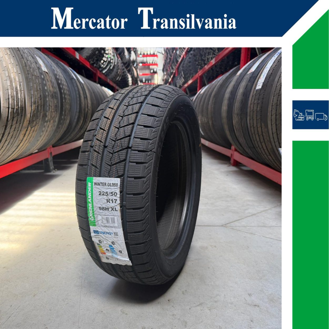 (NOUA) Grenlander Winter GL868 225/50R17-