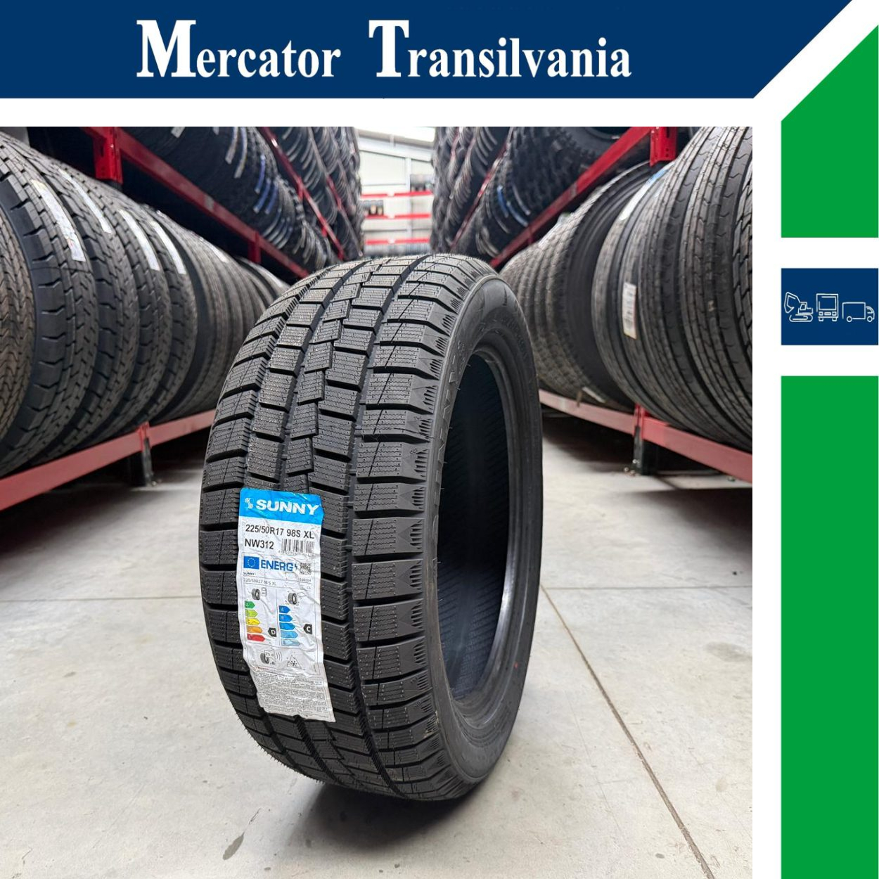 (NOUA) Sunny NW312 225/50R17-
