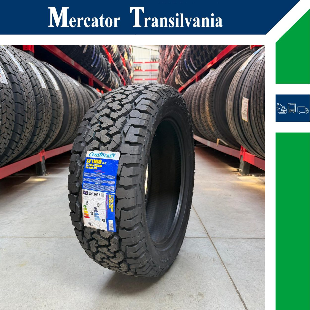 (NOUA) Comforser CF1100 (Model BFGoodrich) 225/55R18-