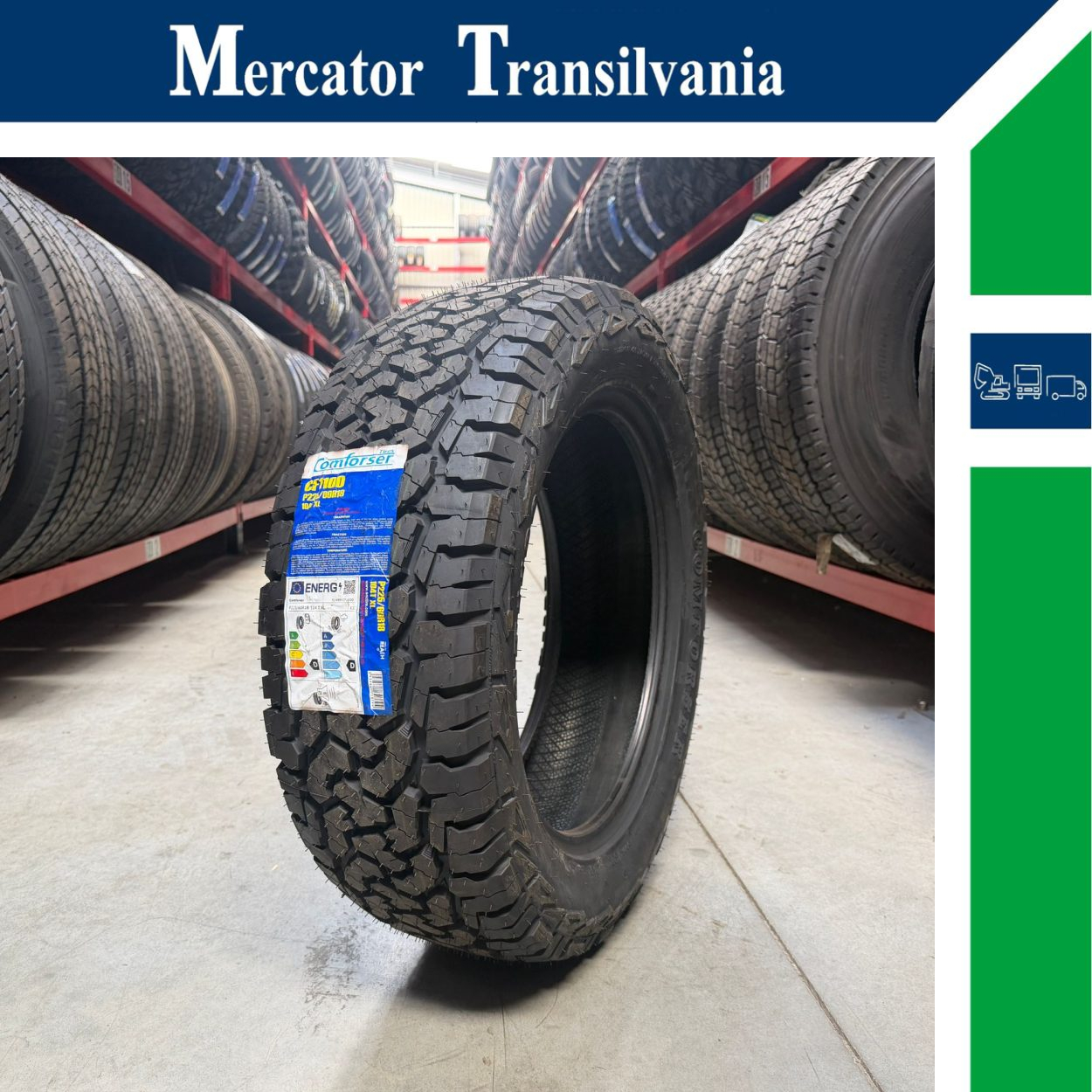 (NOUA) Comforser CF1100 (Model BFGoodrich) 225/60R18-