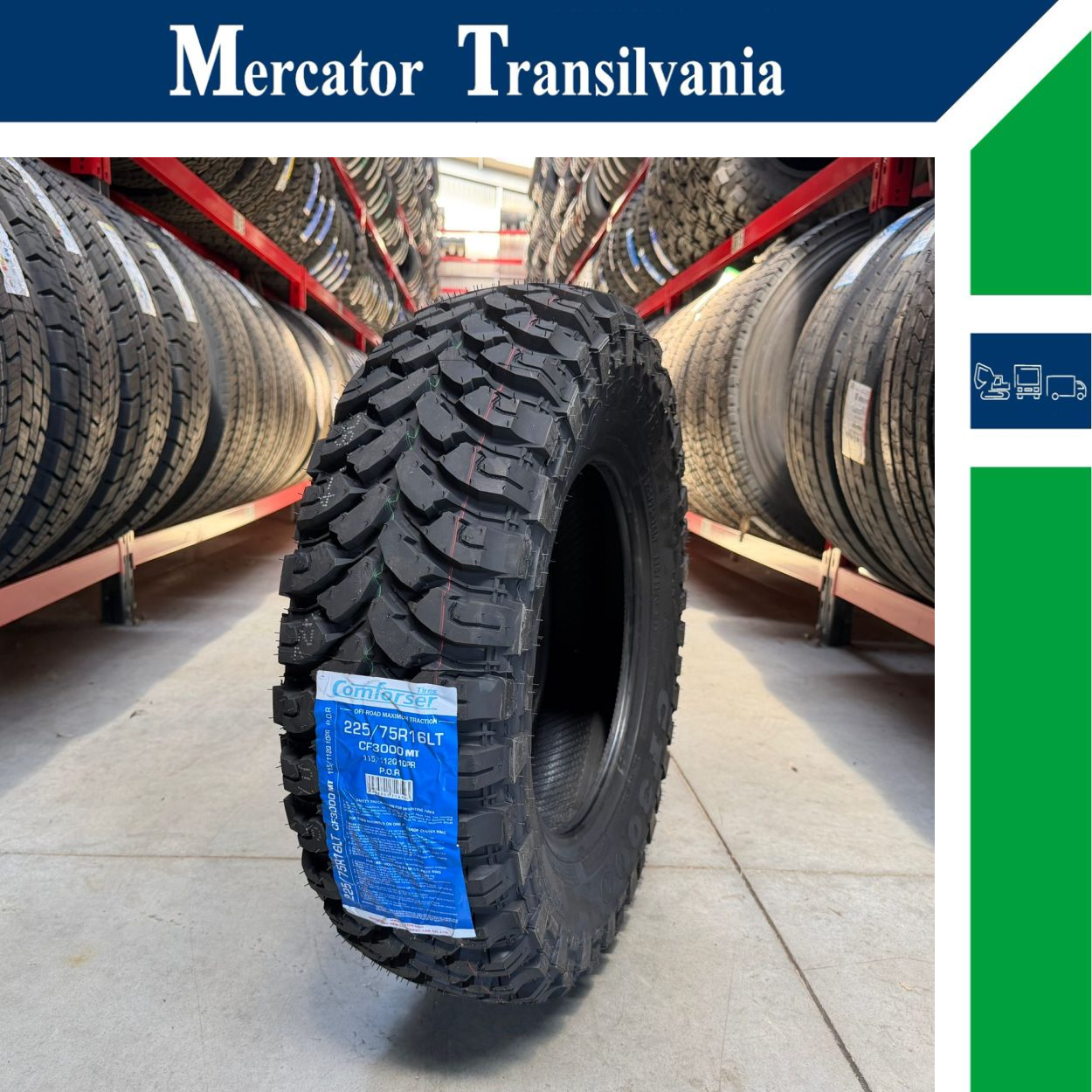 (NOUA) Comforser CF3000 225/75R16-