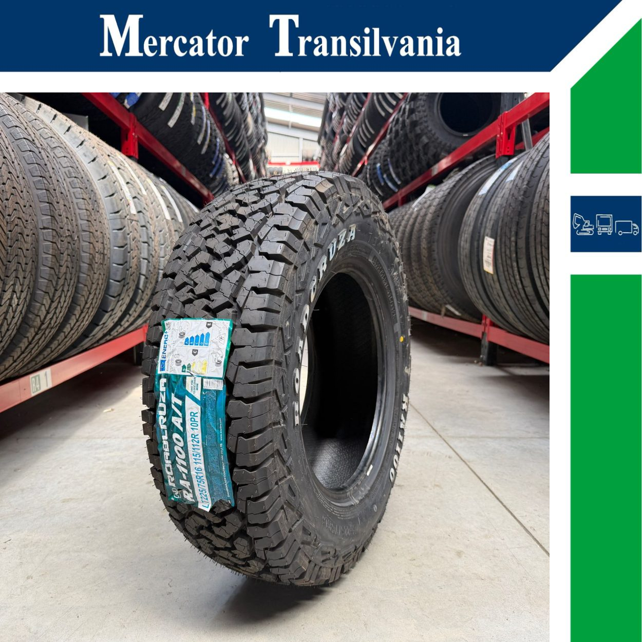 (NOUA) Roadcruza RA-1100 (Model BFGoodrich) 225/75R16-