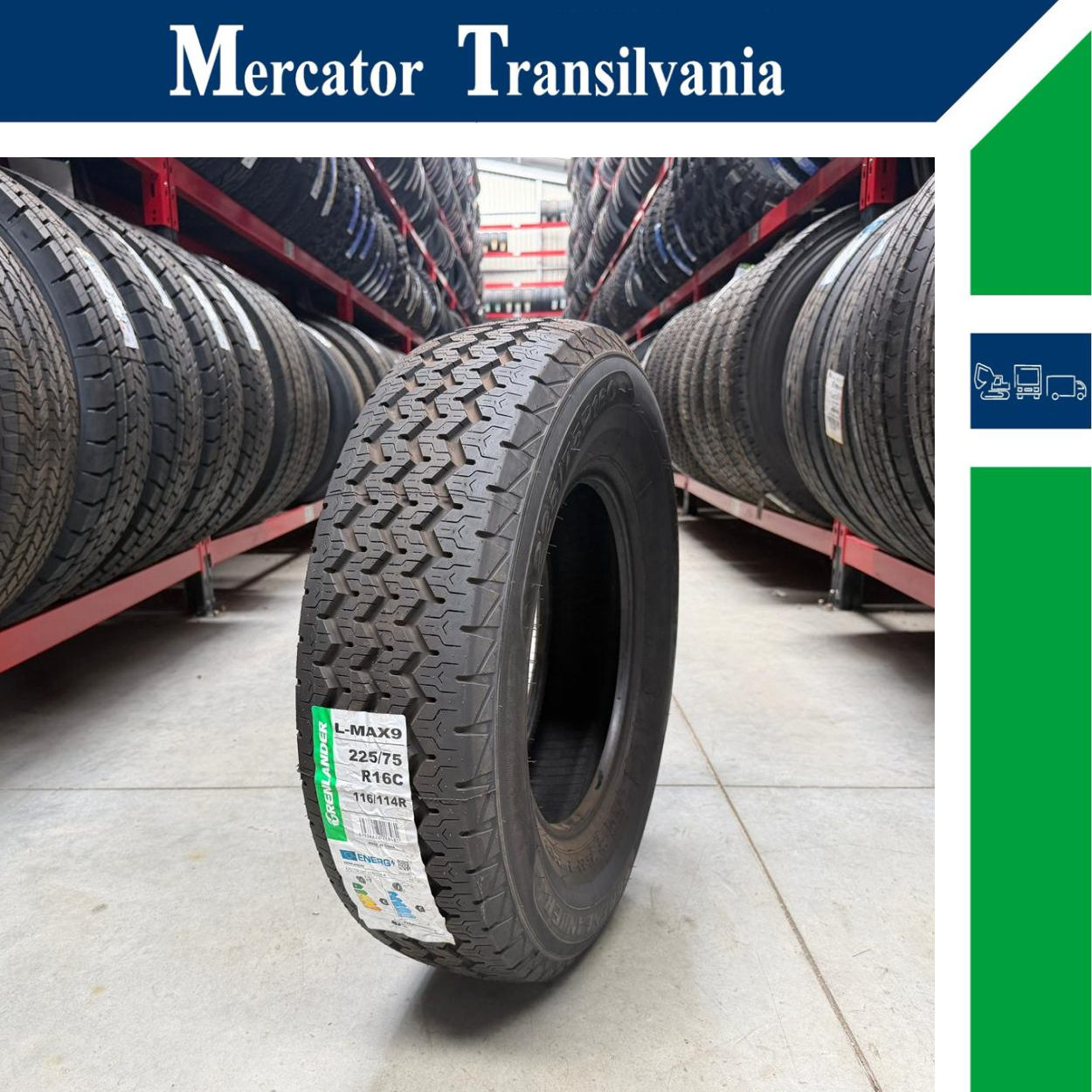 (NOUA) Grenlander L-Max 9 225/75R16C