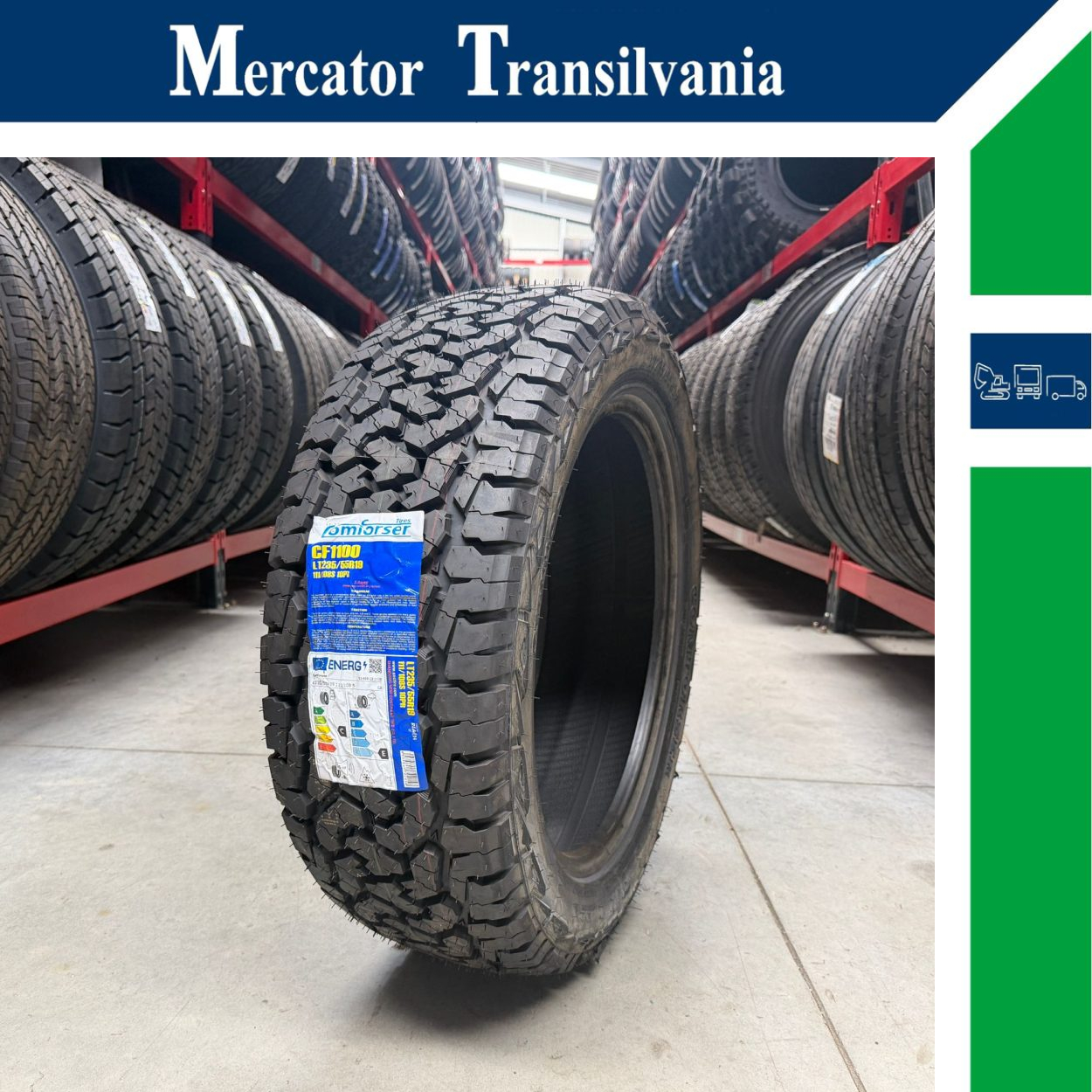 (NOUA) Comforser CF1100 (Model BFGoodrich) 235/55R19-
