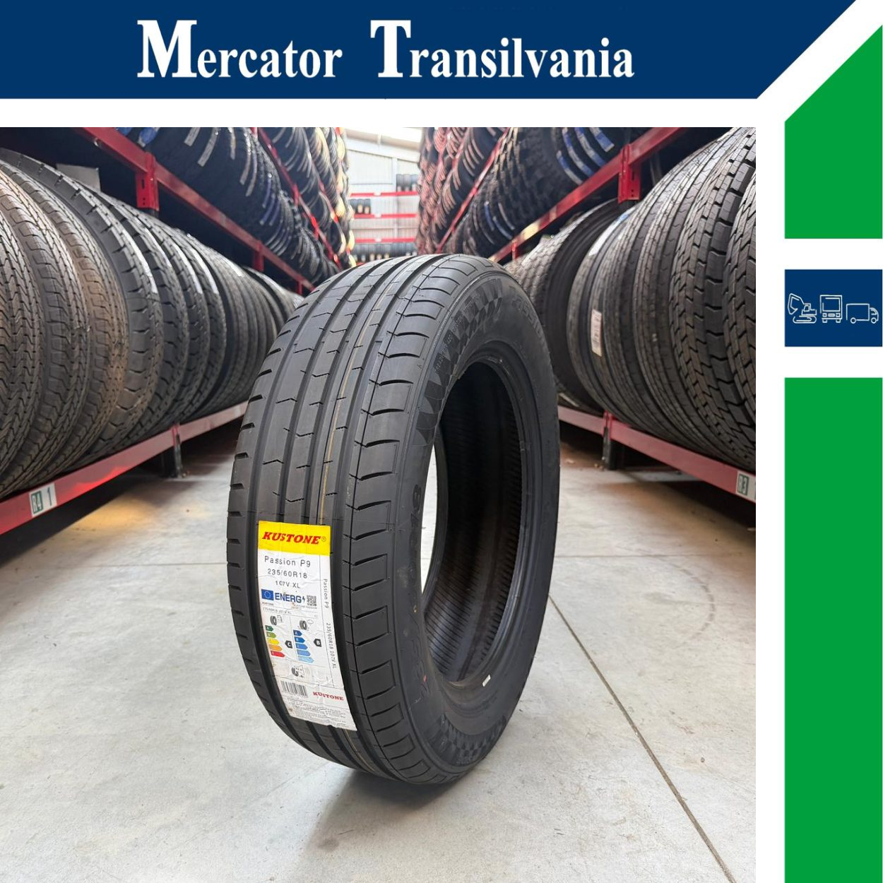 (NOUA) Kustone Passion P9 235/60R18-