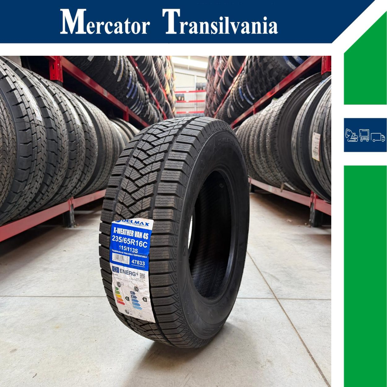 (NOUA) Delmax X-Weather Van 4S 235/65R16C