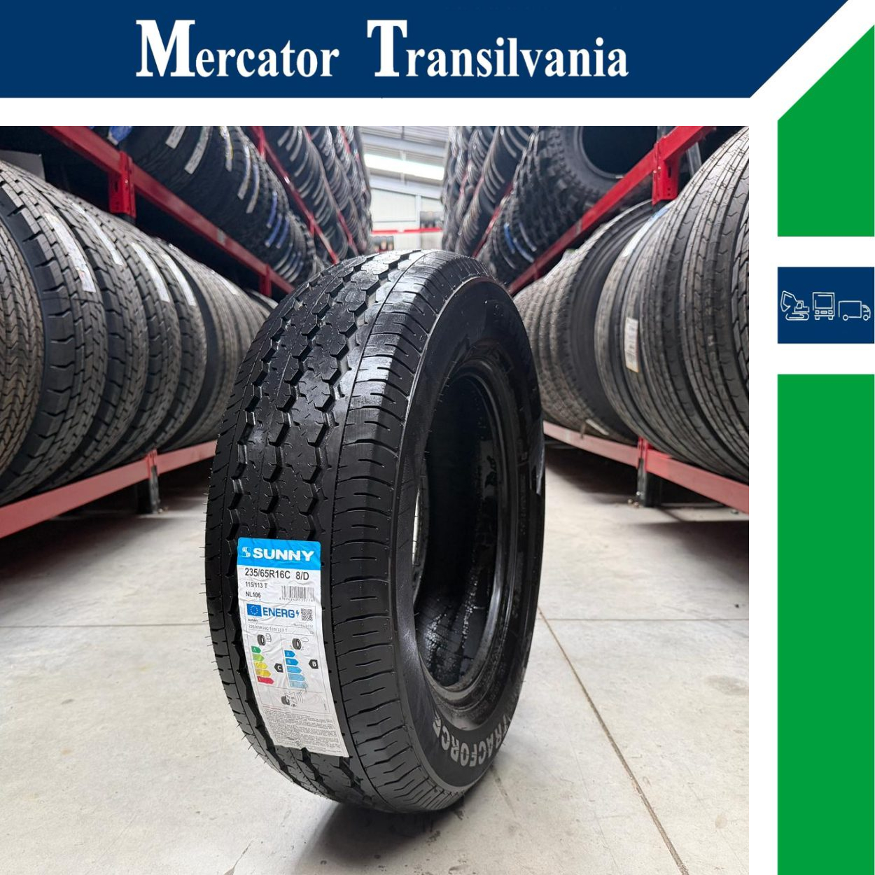 (NOUA) Sunny Tracforce NL106 235/65R16C