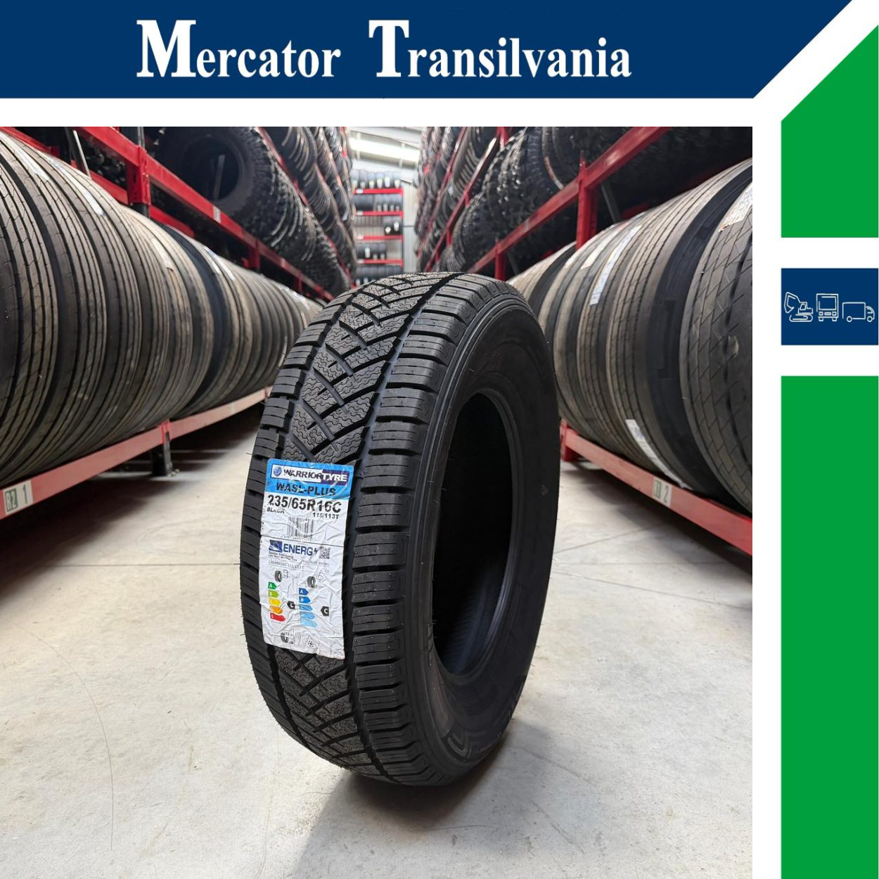 (NOUA) Warrior Wasl-Plus 235/65R16C