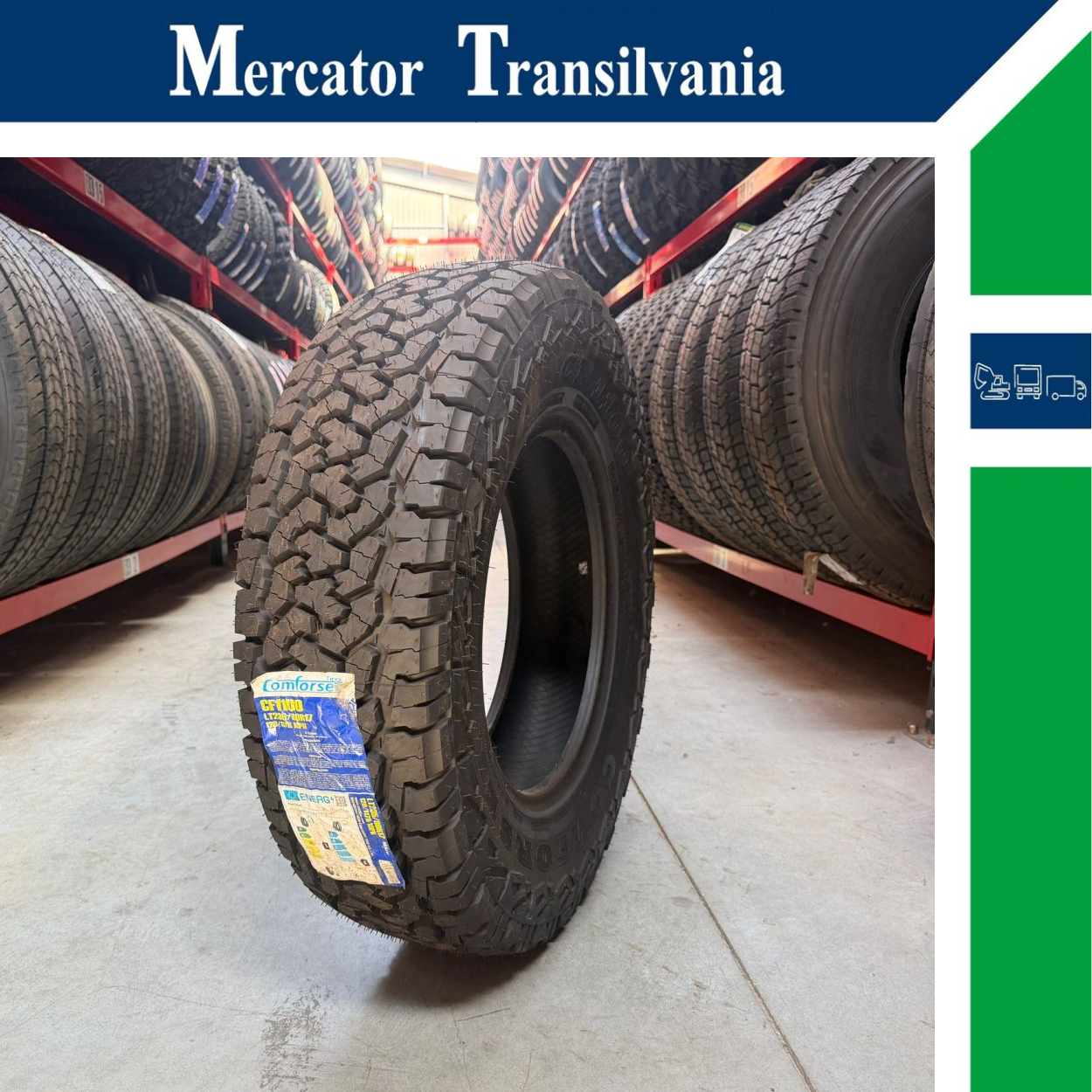 (NOUA) Comforser CF1100 (Model BFGoodrich) 235/80R17-
