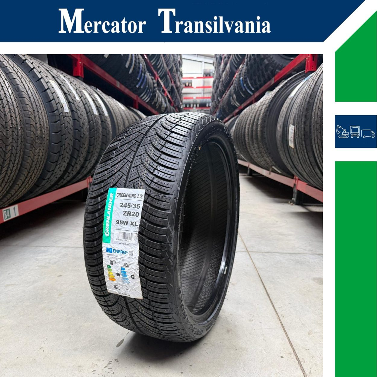 (NOUA) Grenlander Greenwing A/S 245/35R20-